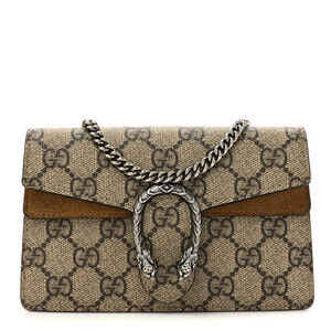 Gucci Gg Supreme Super Mini Dionysus #187806G94B